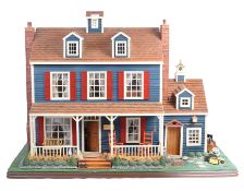 INCREDIBLE FRANKLIN MINT HEARTLAND HOLLOW DOLL'S HOUSE