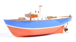 INCREDIBLE RADIO CONTROLLED LIVE STEAM MOTOR BOAT