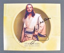 LIAM NEESON - STAR WARS - AUTOGRAPHED 8X10