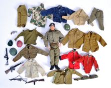 COLLECTION OF VINTAGE PALITOY ACTION MAN ACCESSORIES & FIGURE