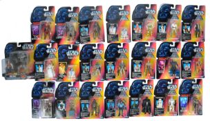 STAR WARS POWER OF THE FORCE CARDED ACTION FIGURES