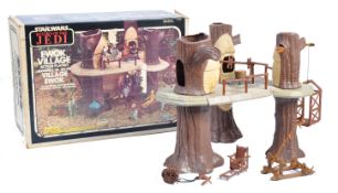 VINTAGE KENNER STAR WARS EWOK VILLAGE ACTION FIGURE PLAYSET