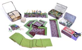 VINTAGE 1960'S BRITAINS FLORAL GARDEN LEAD PLAYSET