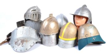 UNIFORMS AND FANCY DRESS - A COLLECTION OF MEDIEVAL KNIGHT ARMOUR FOR RE-ENACTMENT.