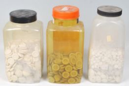 FROM A LARGE PRIVATE COLLECTION OF BUTTONS