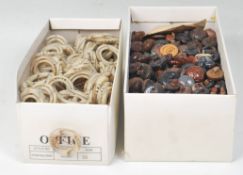 FROM A LARGE PRIVATE COLLECTION OF BUTTONS