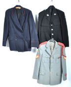 UNIFORMS & FANCY DRESS - A COLLECTION OF THREE ASSORTED SERVICES UNIFORM JACKETS