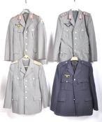 UNIFORMS AND FANCY DRESS - FOUR GERMAN COSTUME UNIFORM JACKETS