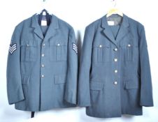 UNIFORMS AND FANCY DRESS - OFFICERS RAF NO 1. DRESS UNIFORM - WITH CHIVALRIC ORDER BUTTONS