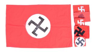 Uniform - A collection of replica WWII Nazi / Third Reich / Nazi Party re-enactment arm bands, all