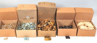 FROM A LARGE PRIVATE COLLECTION OF BUTTONS