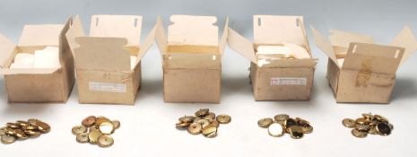 FROM A LARGE PRIVATE COLLECTION OF BUTTONS