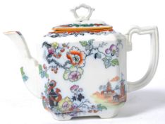 ORIGINAL MASONS IRONSTONE POTTERY CHINOISERIE TEAPOT