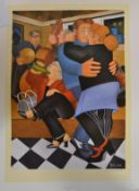 AFTER BERYL COOK SIGNED PRINT ENTITLED ' SHALL WE DANCE '