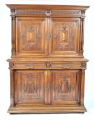 ANTIQUE FLEMISH OAK CABINET / KITCHEN DRESSER