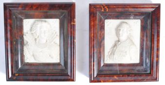 PAIR OF 18TH CENTURY DIEPPE IVORY CARVED PANELS
