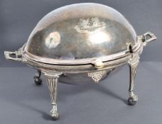 19TH CENTURY ENGLISH MILITARY CHAPLAIN CORPS KIPPER BOWL
