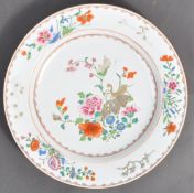 ORIGINAL 18TH CENTURY CHINESE ANTIQUE PLATE WITH MANTIS