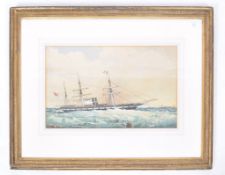 GEORGE WOLFE - BRISTOL LOCAL INTEREST - SS SCAMANDER PAINTING