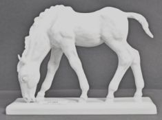 RARE MEISSEN PORCELAIN FOAL FIGURINE BY WILLI MUNCH KYE
