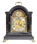19TH CENTURY ENGLISH JENNENS BRACKET TABLE CLOCK