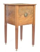 19TH CENTURY FLAME MAHOGANY PLANTER JARDINIERE