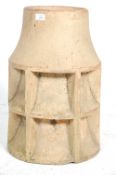 A 19th Century stoneware chimney pot of cylindrica