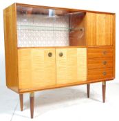 A good mid century Italian sideboard credenza in t