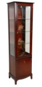 A 20th Century mahogany stag minstrel display cabi