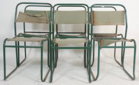 A group of six 20th Century vintage industrial mil