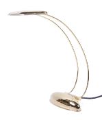 ROSS MODEL T-121 CONTEMPORARY BRASS READING LAMP