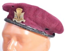 WWII SECOND WORLD WAR CANADIAN PARACHUTE CORPS BERET