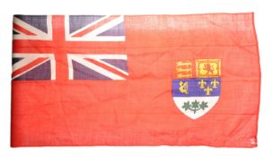 RARE WWI 1914 FIRST WORLD WAR RELATED CANADIAN RED ENSIGN