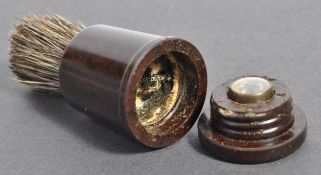 WWII MI9 ESCAPE & EVADE COLLECTION - RAF SHAVING BRUSH WITH HIDDEN COMPASS