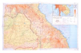 MI9 ESCAPE & EVADE COLLECTION - WWII SILK ESCAPE MAP OF CHINA