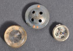 MI9 ESCAPE & EVADE COLLECTION - ORIGINAL WWII COMPASS BUTTON