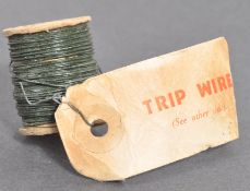 WWII MI9 ESCAPE & EVADE COLLECTION - RARE UNUSED REEL OF TRIP WIRE