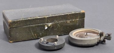 WWII MI9 ESCAPE & EVADE COLLECTION - HIDDEN SWINGER COMPASS IN GRAMOPHONE