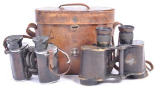 TWO PAIRS OF VINTAGE EARLY 20TH CENTURY BINOCULARS