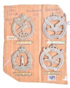 ORIGINAL WWII GLIDER PILOT REGIMENT & OTHER CAP BADGES
