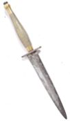 RARE WWII FAIRBAIRN SYKES 2ND PATTERN COMMANDO DAGGER