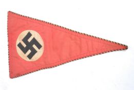 WWII SECOND WORLD WAR THIRD REICH GERMAN NAZI CAR PENNANT