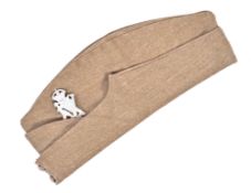 ORIGINAL 1939 DATED WWII ROYAL ULSTER RIFLES AIRBORNE FORAGE CAP