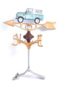 CAST IRON LAND ROVER WEATHERVANE