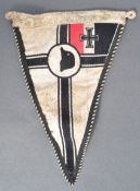 WWII INTER-WAR GERMAN SA VETERANS ASSOCIATION CAR PENNANT