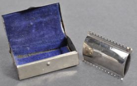 WWII MI9 ESCAPE & EVADE COLLECTION - ORIGINAL RAF ESCAPE COMPASS RAZOR BLADE