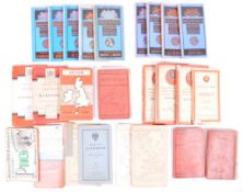 LARGE COLLECTION OF PRE-WAR BRITISH ROAD MAPS & RELATED
