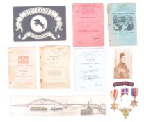 WWII SECOND WORLD WAR MEDAL GROUP & EFFECTS - OPERATION MARKET GARDEN
