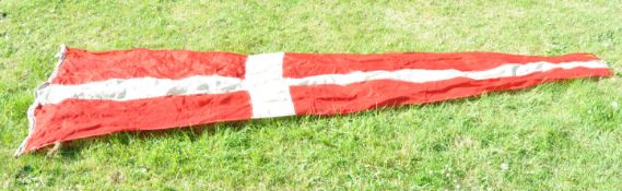 ORIGINAL WWII SHIP'S FLAG FROM HMCS HALIFAX - CORVETTE