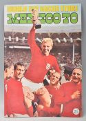 A good 1970's Mexico 70 world cup soccer football stars sticker album complete. Measures 34.5 cm